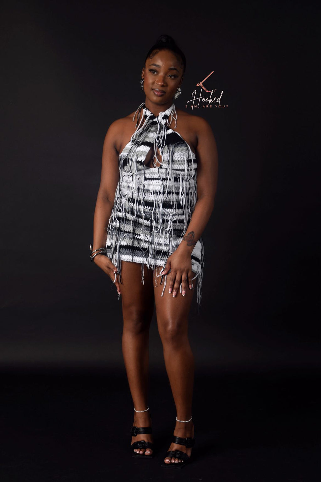 Women’s Crochet Tassel Dress